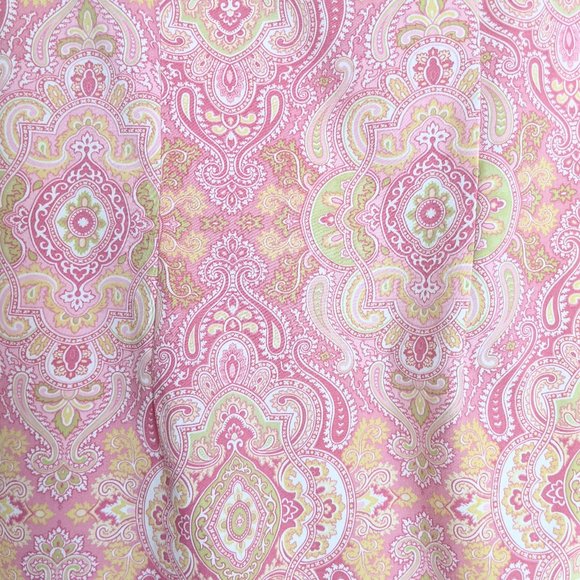 Vintage Algo Paisley Pink Sheath Dress - Picture 6 of 7